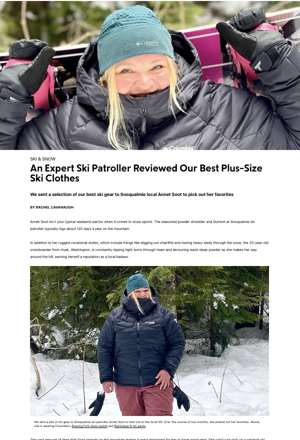 An Expert Ski Patroller Reviewed Our Best Plus-Size Ski Clothes